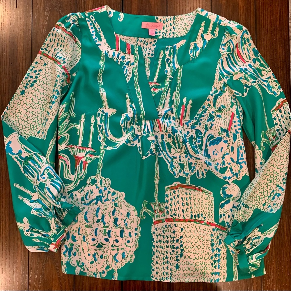 🦄🦄 HTF Lilly Pulitzer Jaiden Swingers Top XS